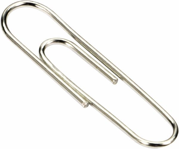 Скрепки 100 шт 25 мм круглые Eco-Eagle