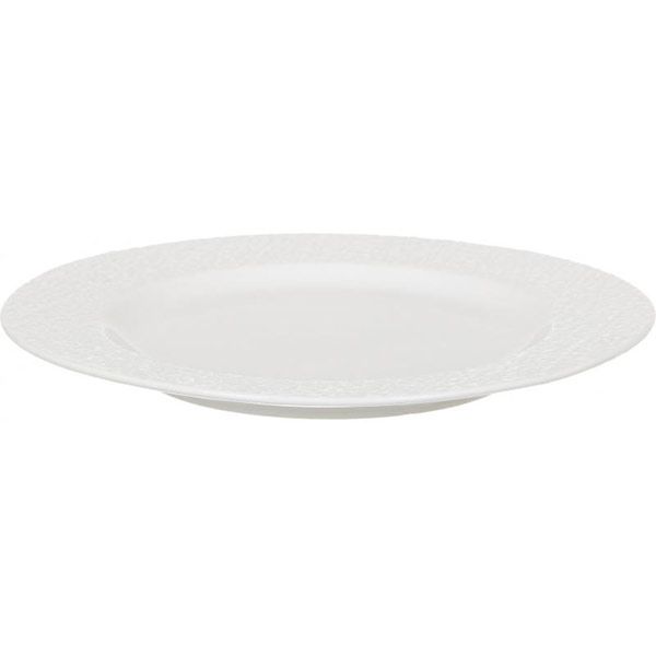 Тарілка підставна Nature 19 см біла KRJYP066 Fiora