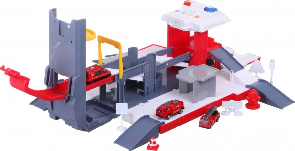 Ігровий набір Shantou Пожежна машина-паркінг зі звуковими ефектами OTB0581789