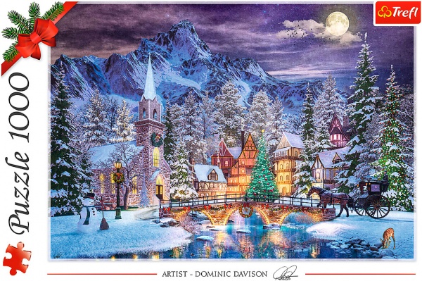 Пазли Trefl Різдв'яна атмосфера 1000 елементів 10629