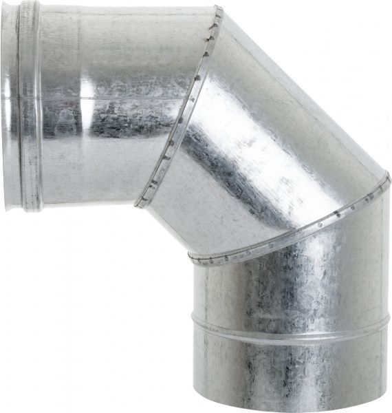 Колено моно 0,55 мм оц Ф140 мм 90°Versia-Lux 