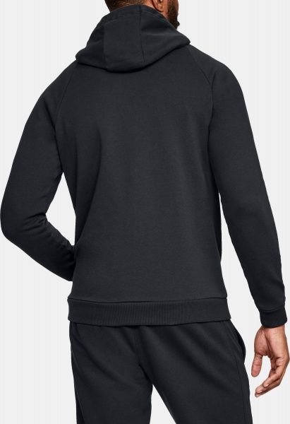 Джемпер Under Armour RIVAL FLEECE FZ HOODIE 1320737-001 р. S чорний