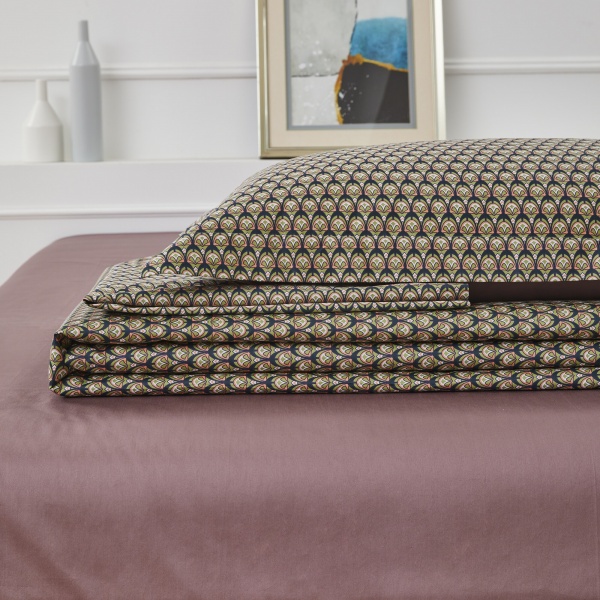 Комплект постільної білизни Edolo сімейний різнокольоровий La Nuit 