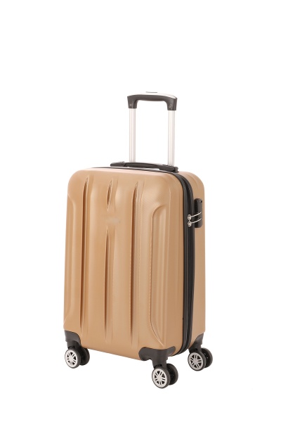 Чемодан 42 л бежевый MCS V354 на 4 колесах S 20