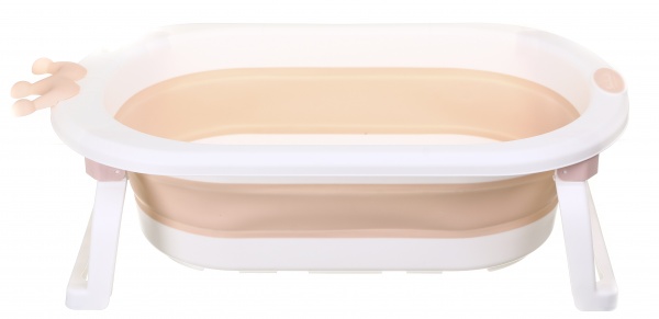 Ванночка Bambinelli розкладная 84x51x22 см бело-розовый 