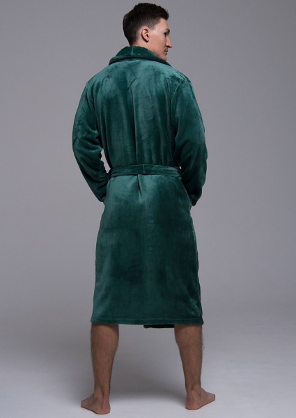 Халат чоловічий Roksana Assorty №1202/90062 р. 48 зелений