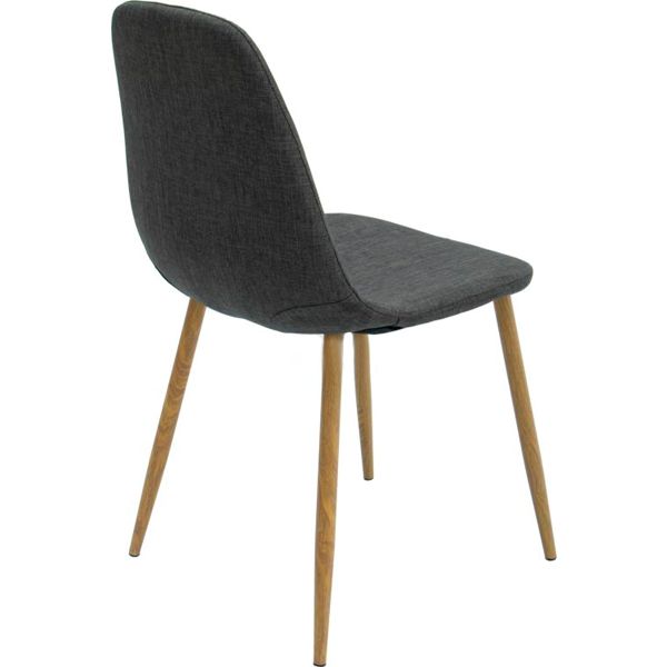 Стул обеденный Modern дерево светлое/серый