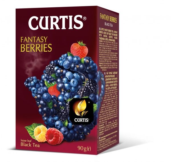Чай черный Curtis Fantasy Berries 90 г 