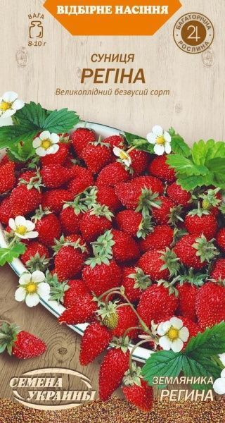 Насіння Семена Украины суниця Регіна 660200 0,1 г