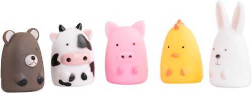 Набор игрушек Baby Team на пальцы Веселые дети