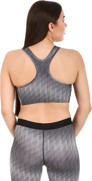 Бра Nike Pro Classic Swsh Stair Step 864968-012 L сірий