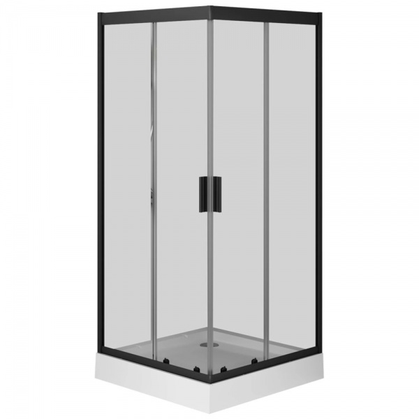Душевое ограждение AM.PM Gem Square Slide 90x90см W90UG-403-090BT