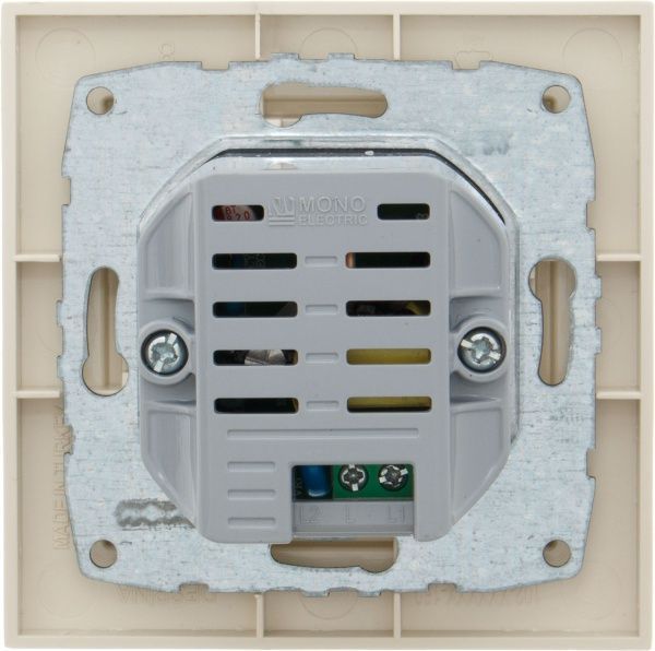 Розетка USB із заземленням Mono Despina без шторок без кришки крем 102-170005-177