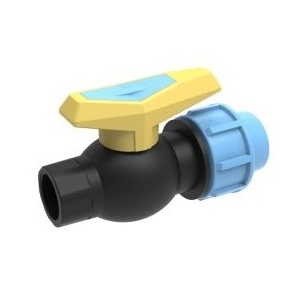 Кран кульовий SantehPlast D 32 ЗВ 1'' (PP)