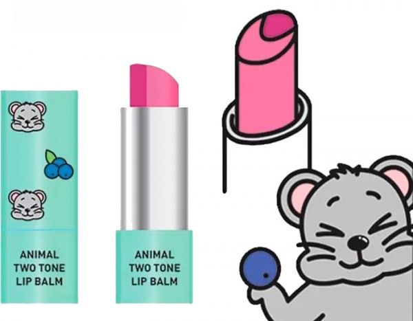 Бальзам для губ Skin79 Animal Two-Tone Lip Balm Blueberry Mouse 3,8 г