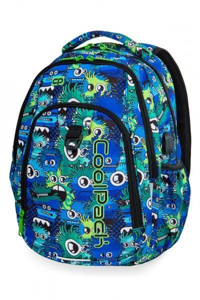 Рюкзак шкільний CoolPack Strike Usb Eyes Blue B18034