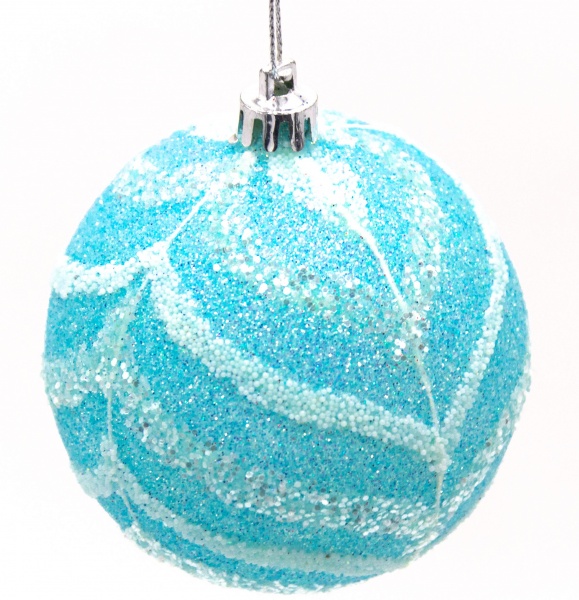 Шар Тучка d100 100 мм голубой/белый 1785