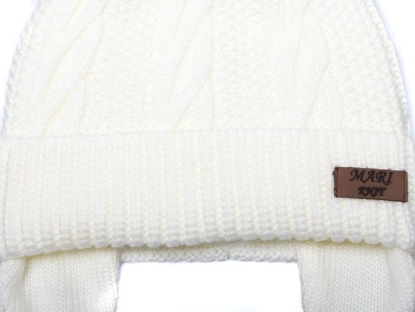 Комплект шапка + снуд Mari-Knit 0843 р.48-50 шампань 