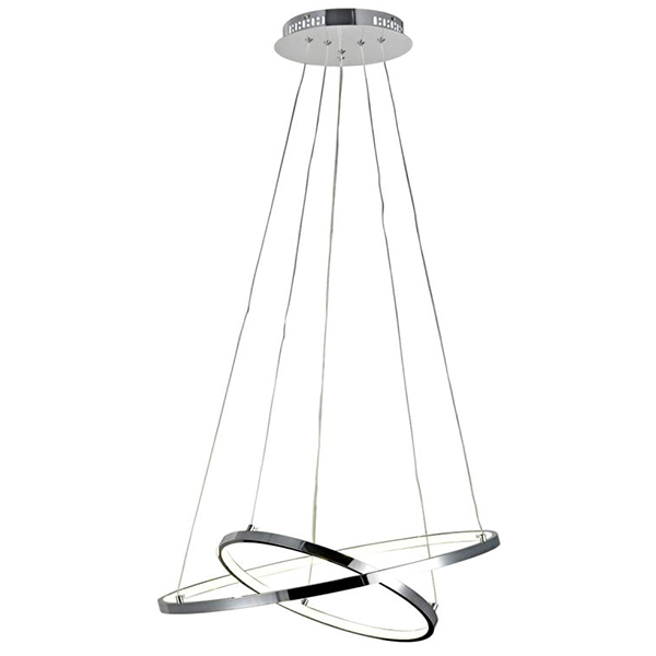 Люстра светодиодная Victoria Lighting Hongkong/SP2 108 Вт хром 