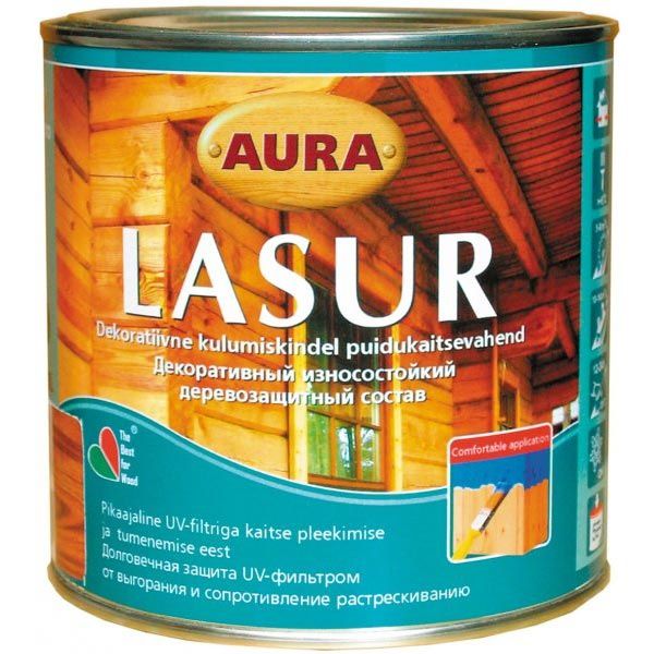 Лазур Aura Lasur дуб 0.7 л