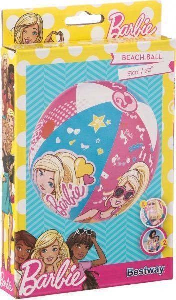 М’яч надувний Bestway ø51 Барбі