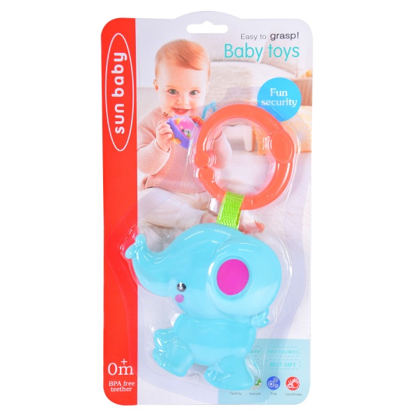 Игрушка-погремушка подвесная Слоник 688-1