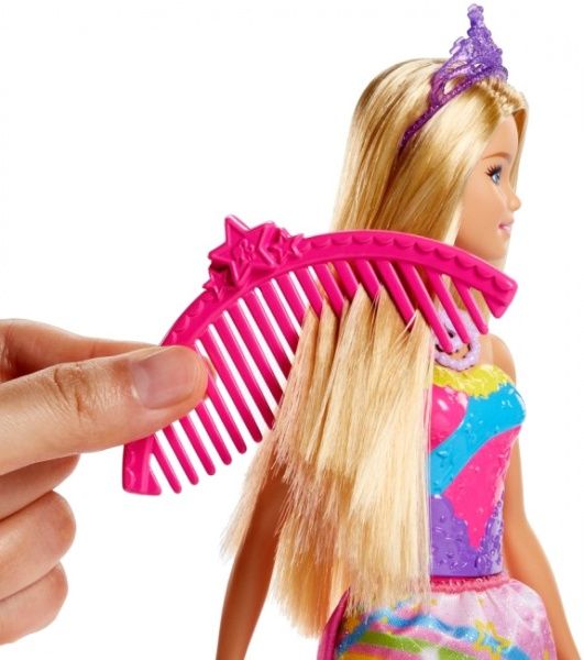 Игровой набор Barbie Радужные качели с куклой FJD06