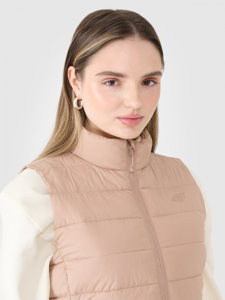 Жилет 4F VEST JACKET F181 4FWSS25TVJAF181-83S р.M бежевий