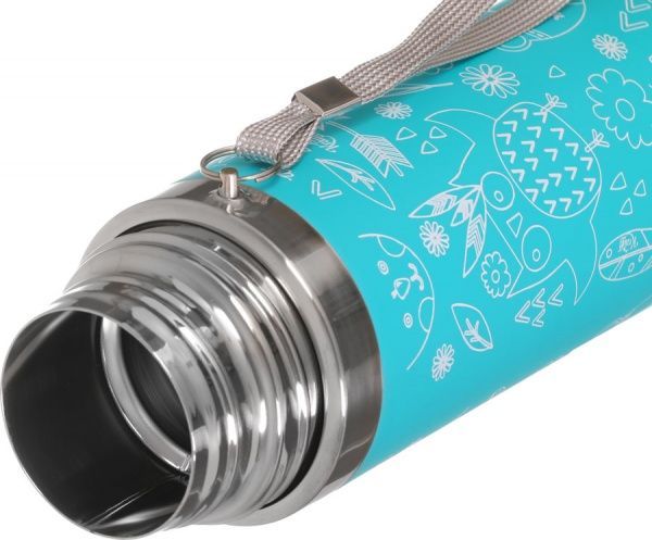 Термос 350 мл бирюзовый 26-178-060 Krauff