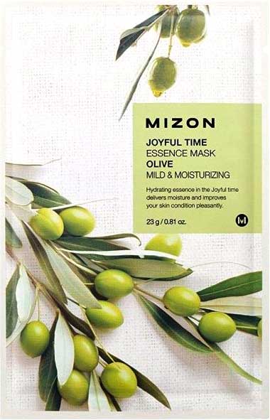 Маска для лица MIZON Joyful Time Essence Mask Olive 23 г 1 шт.