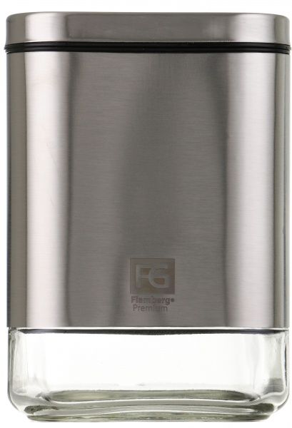 Ємність прямокутна 600 мл Steel Quadro Flamberg Premium