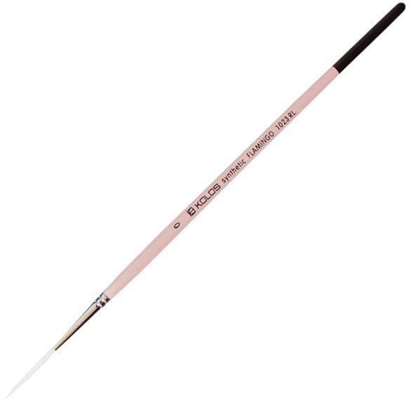 Кисть синтетика лайнер Flamingo 1023RL № 0 Kolos 