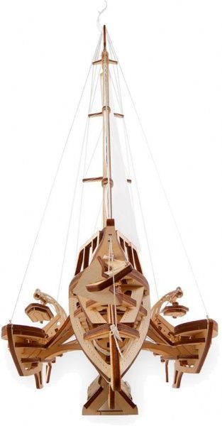 Конструктор Ukrainian Gears модель Тримаран Меріхобус 70062