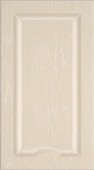 Фасад для кухни Грейд-Плюс Светло-серая текстура №338 патина белая 713*396 нижний Правый/верхний Левый /Версаль