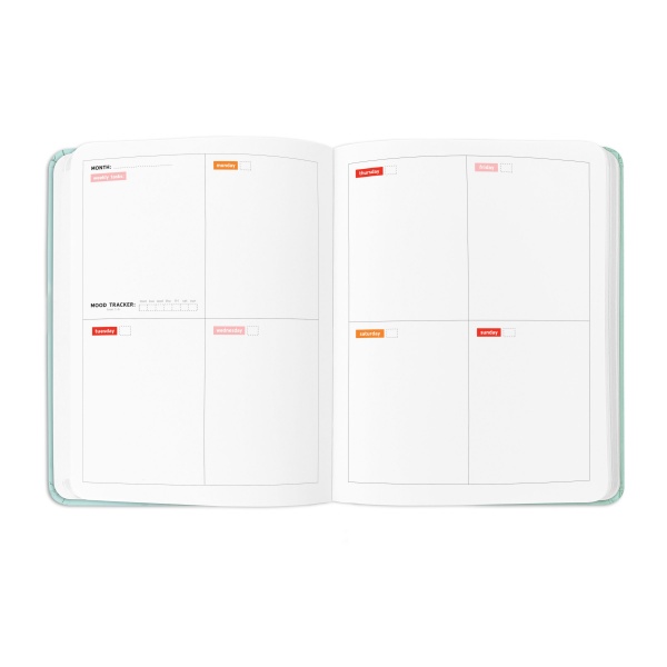 Планер I Have A Super Duper Plan Turquoise Orner