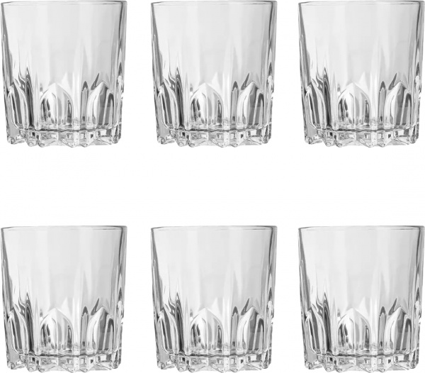 Набор стаканов Твистер 5504(6204) 310 мл 6 шт. Helios 