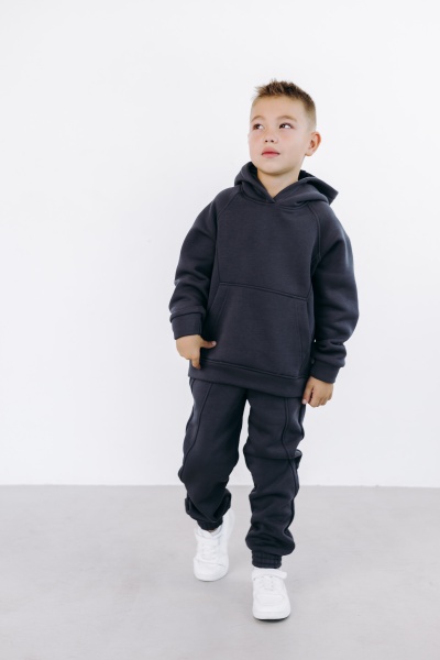 Спортивний костюм Obzor р.140 графіт 865 