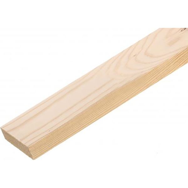 Доска Лісбудінвест цельная конструкция 20х80х1500 мм сосна