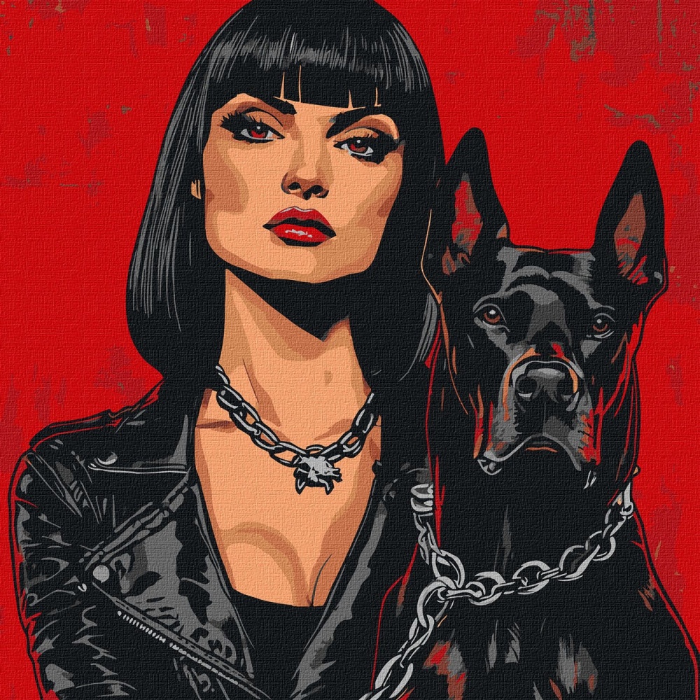 Картина по номерам Опасные ©art_selena_ua 40х40см см Ideyka