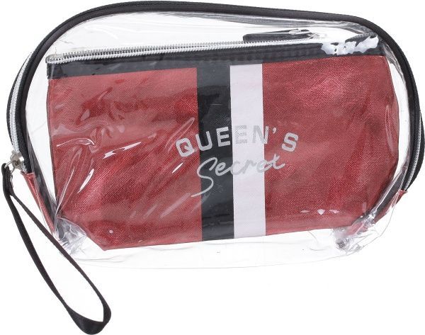 Набір косметичок Queen's secret 2 шт червоний 