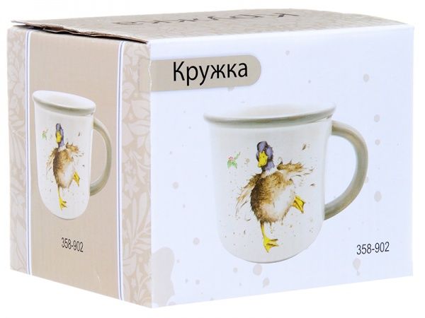 Чашка для чая Гусь 400 мл 358-902 Lefard