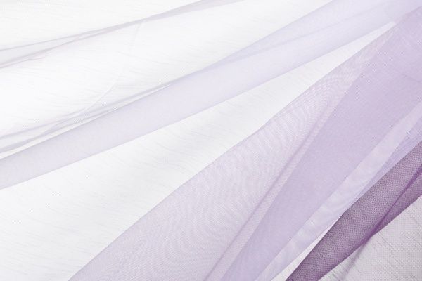 Ткань тюлевая Карнавал сетка 295 см лиловый 