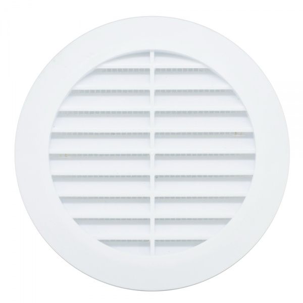 Гратка для вентиляції T-30 100 мм ABC-пластик білий 