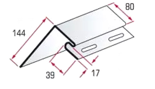 Кут зовнішній FLEX імбирний 3,05 м