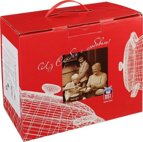 Кастрюля с крышкой Принц 2,2 л Золотой петушок 2681 Metrot