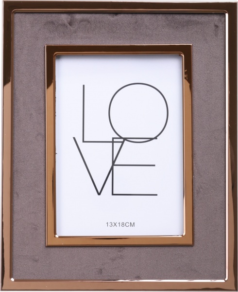 Рамка для фото Grey 1 фото 13х18 см коричневий 