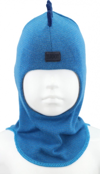 Шапка для мальчика Ruddy Дино р.47-49 голубой 2215 