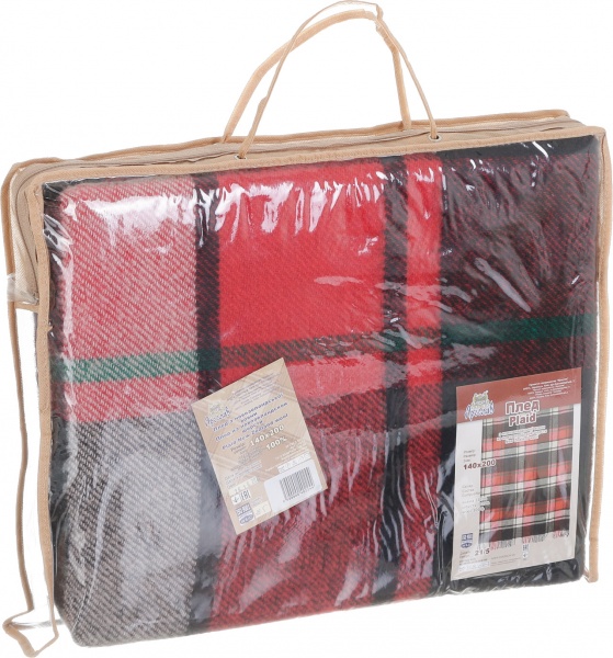 Плед дизайн 21/5 140x200 см різнокольоровий Ярослав 