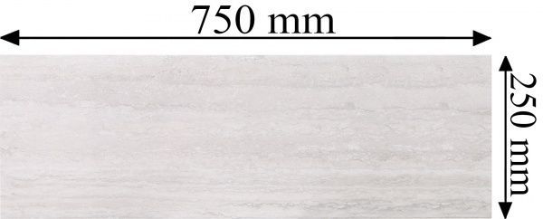 Плитка Konskie group Salomea soft grey 25x75 