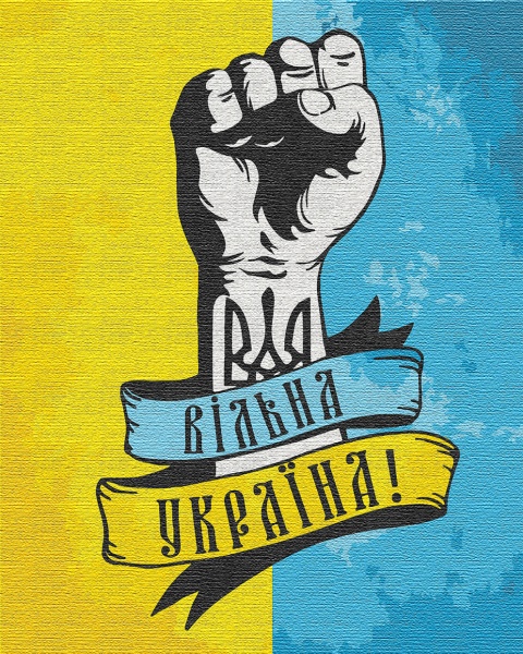 Набор живопись по номерам Свободная Украина 10345-АС 40х50 см ArtCraft 